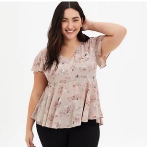 New torrid Bambi Disney blouse top
